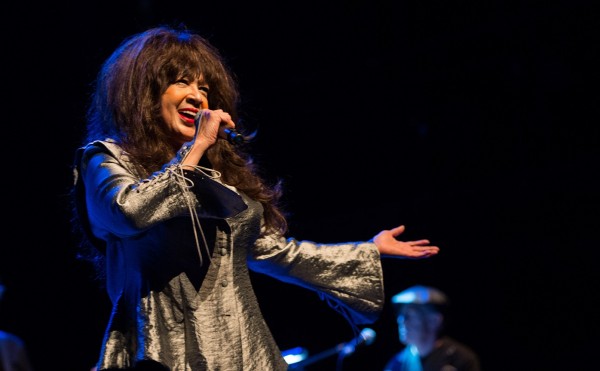 Ronnie Spector performs live on stage during WOW - Women of the World Festival at the Queen Elizabeth Hall, Southbank Centre on March 9, 2014 in London, England. (Photo by Samir Hussein/Redferns via Getty Images)