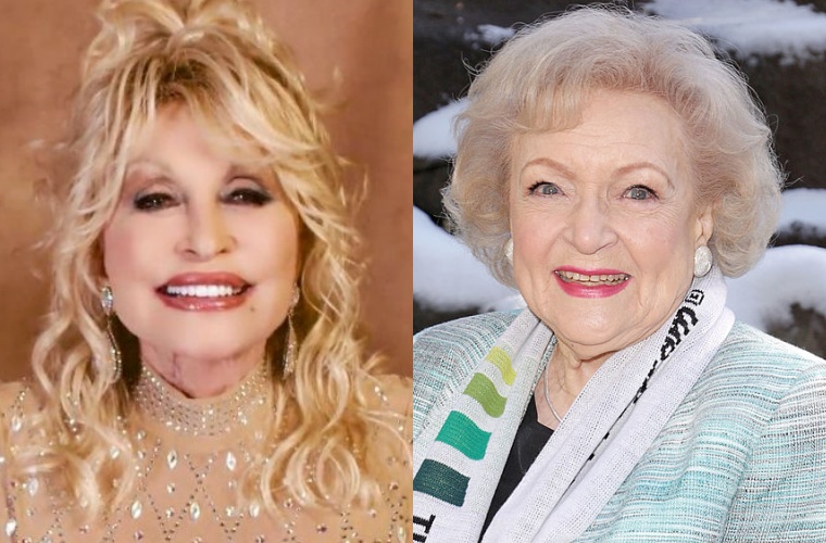 Dolly Parton and Betty White