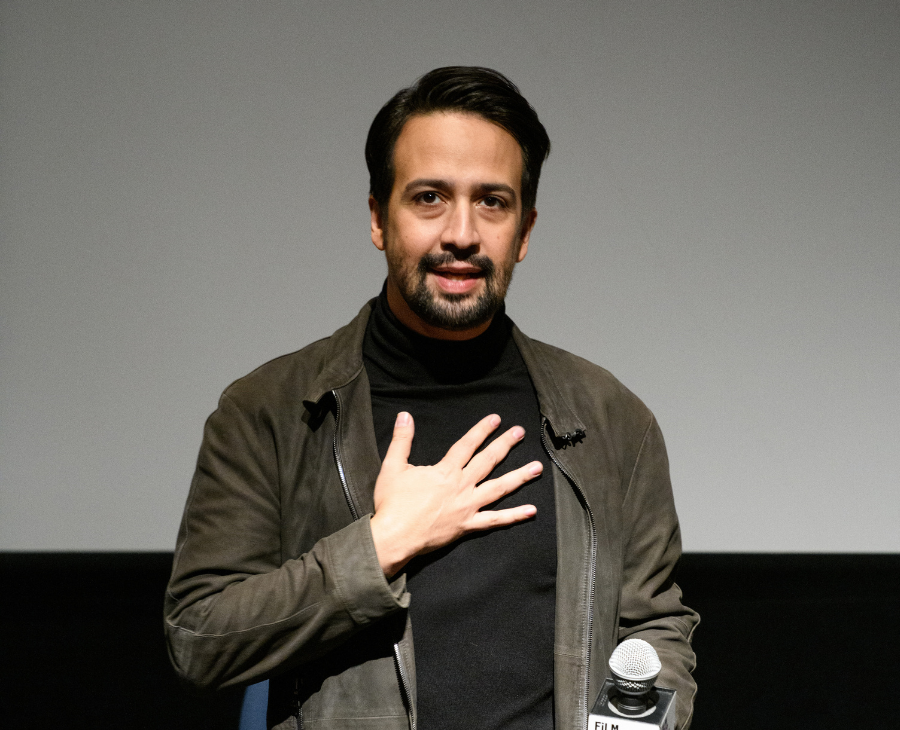 lin-manuel miranda is on fire and not slowing down