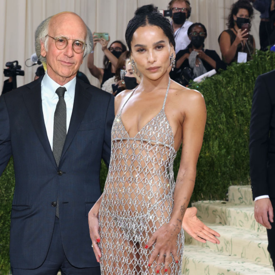  Curb Your Enthusiasm Star Larry David/The 2021 Met Gala Celebrating In America: A Lexicon Of Fashion - Arrivals
