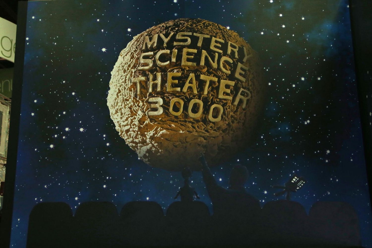 A display from the television series "Mystery Science Theater 3000" is shown at the Licensing Expo 2016 at the Mandalay Bay Convention Center on June 21, 2016 in Las Vegas, Nevada. (Photo by Gabe Ginsberg/Getty Images)
