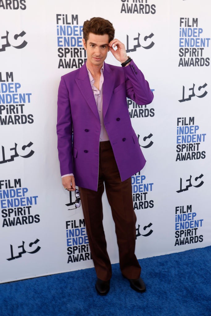 Andrew Garfield attends the 2022 Film Independent Spirit Awards on March 06, 2022 in Santa Monica, California.