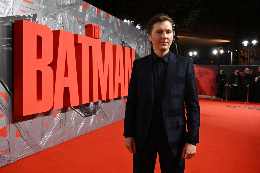Paul Dano attends "The Batman" special screening at BFI IMAX Waterloo on February 23, 2022 in London, England. 