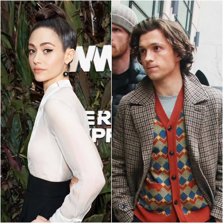 emmy rossum to play tom hollands mother in new apple tv show the crowded room