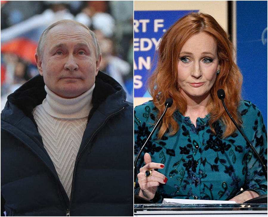 jk rowling disavows praise and support from vladimir putin