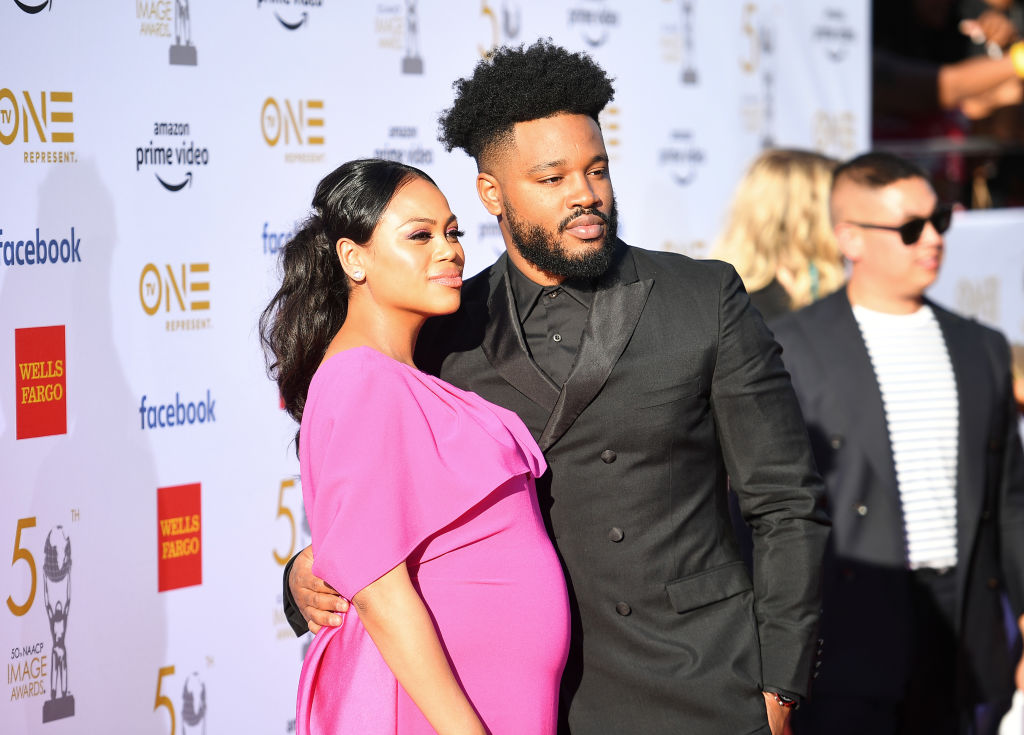 Zinzi Evans and Ryan Coogler attends the 50th NAACP Image Awards at Dolby Theatre on March 30, 2019 in Hollywood, California. 