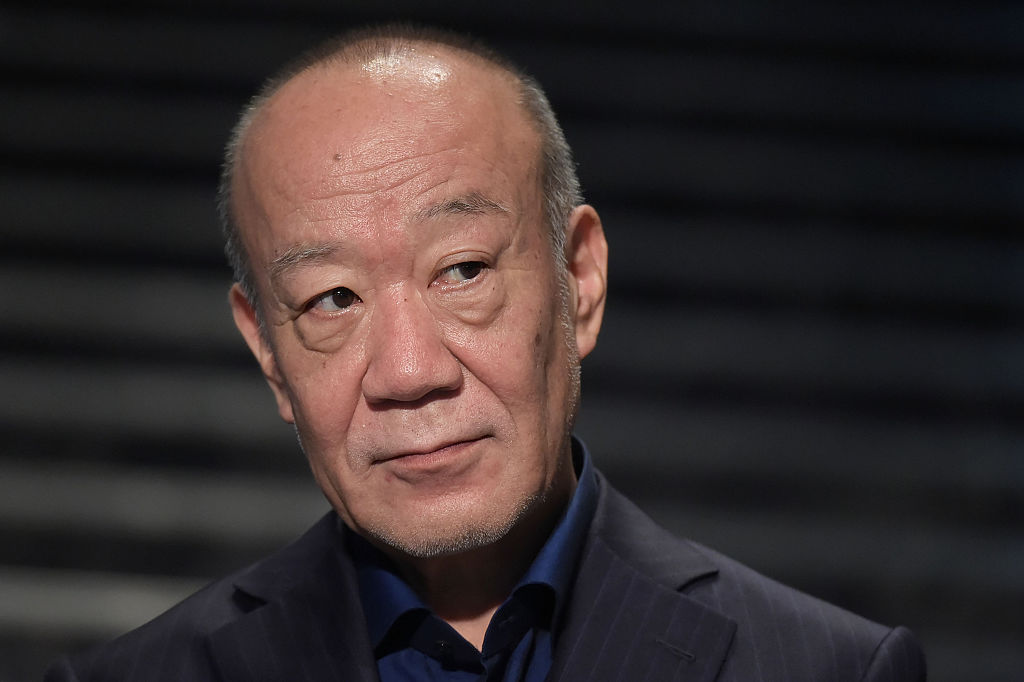 Composer/ pianist Joe Hisaishi attends the press conference for "The Poet Speaks" at the Sumida Trinity Hall on June 3, 2016 in Tokyo, Japan. 