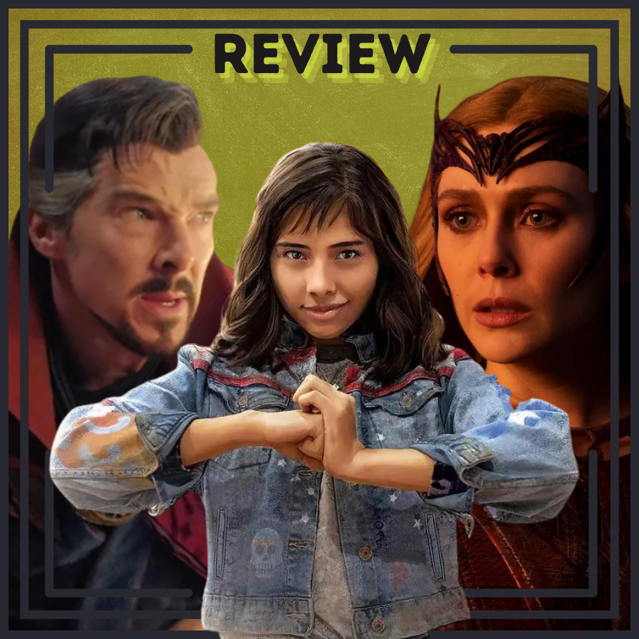 doctor strange in the multiverse of madness review cover xochitl gomez benedict cumberbatch elizabeth olsen