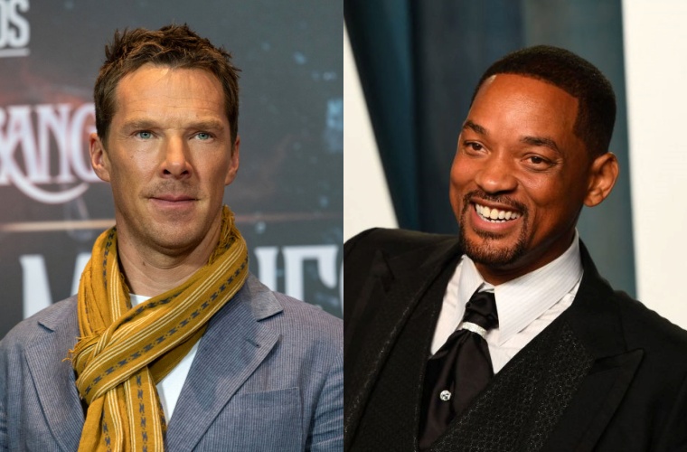 Benedict Cumberbatch Offers Savage ‘SNL’ Spiel About Will Smith’s Slap: ‘He Beat Me’