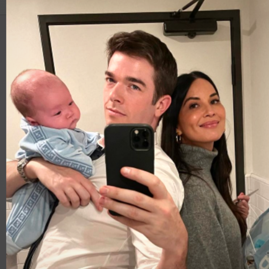 John Mulaney Malcolm Mulaney and Olivia munn on the road during from scratch tour