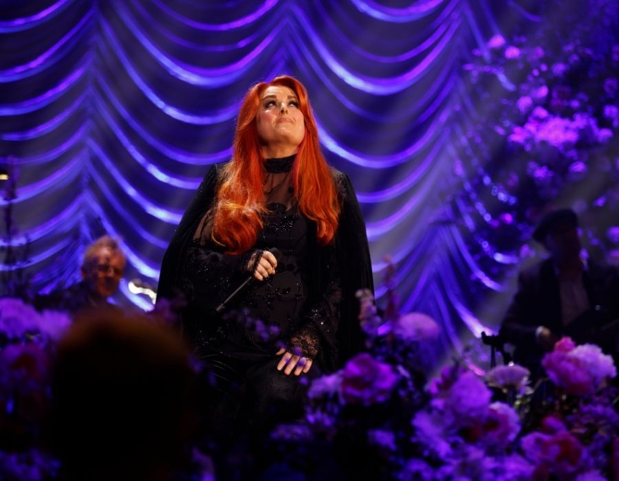 MAY 15: Wynonna Judd performs onstage during CMT and Sandbox Live's "Naomi Judd: A River Of Time Celebration" at Ryman Auditorium on May 15, 2022 in Nashville, Tennessee. (Photo by Katie Kauss/Getty Images for CMT)