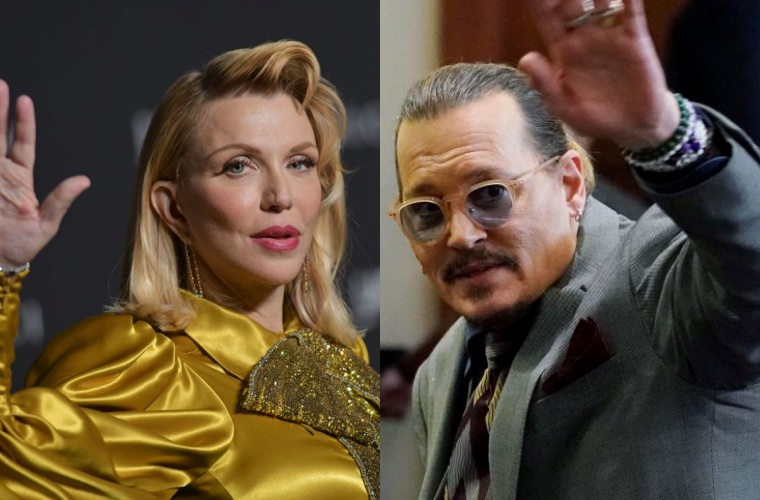 Courtney Love Says She ALMOST Died in 1995 -- But Johnny Depp Saved Her