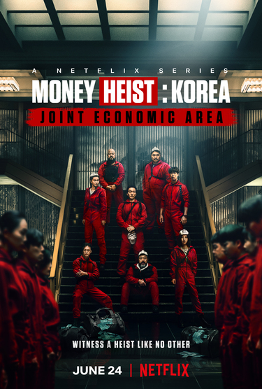 'Money Heist: Korea – Joint Economic Area' poster