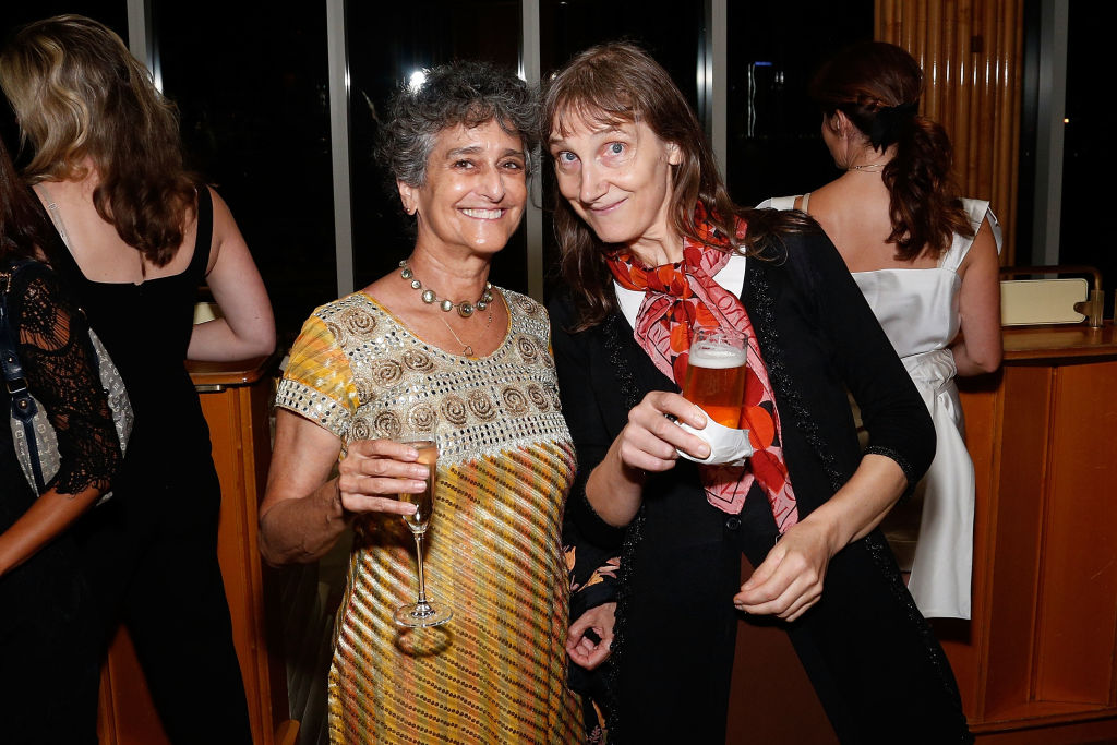 Director Candy Kugel and animator Signe Baumane attend The Academy of Motion Picture Arts and Sciences "2019 New Members Party" at the Top of the Standard in New York on October 1, 2019 in New York City.