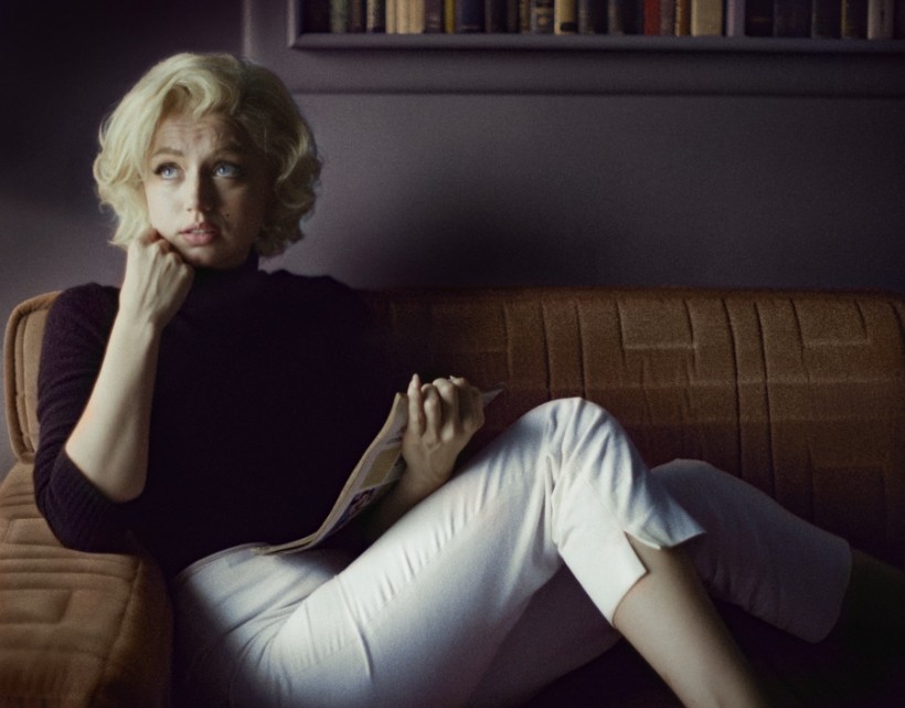 Blonde. Ana de Armas as Marilyn Monroe. Cr. Netflix © 2022