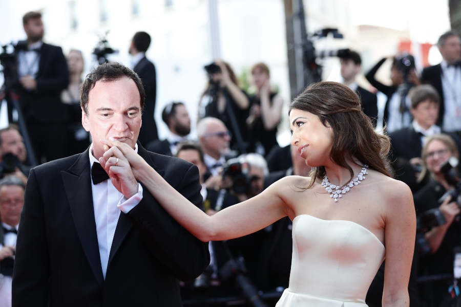 Quentin Tarantino and Daniella Tarantino attend the closing ceremony screening of "The Specials" during the 72nd annual Cannes Film Festival on May 25, 2019 in Cannes, France. (Photo by Vittorio Zunino Celotto/Getty Images)