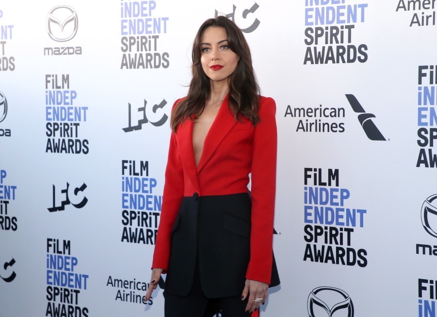 Aubrey Plaza attends the 2020 Film Independent Spirit Awards on February 08, 2020 in Santa Monica, California. (Photo by Phillip Faraone/Getty Images)
