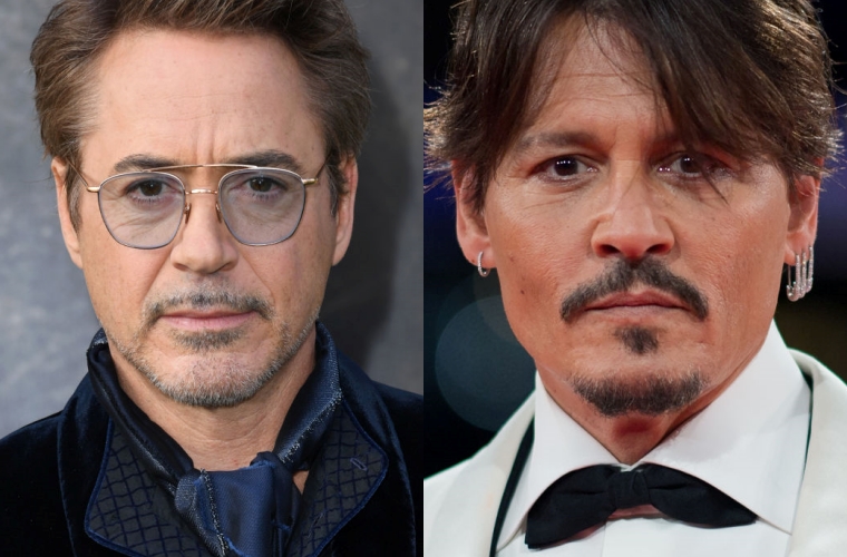 Robert Downey Jr. and Johnny Depp