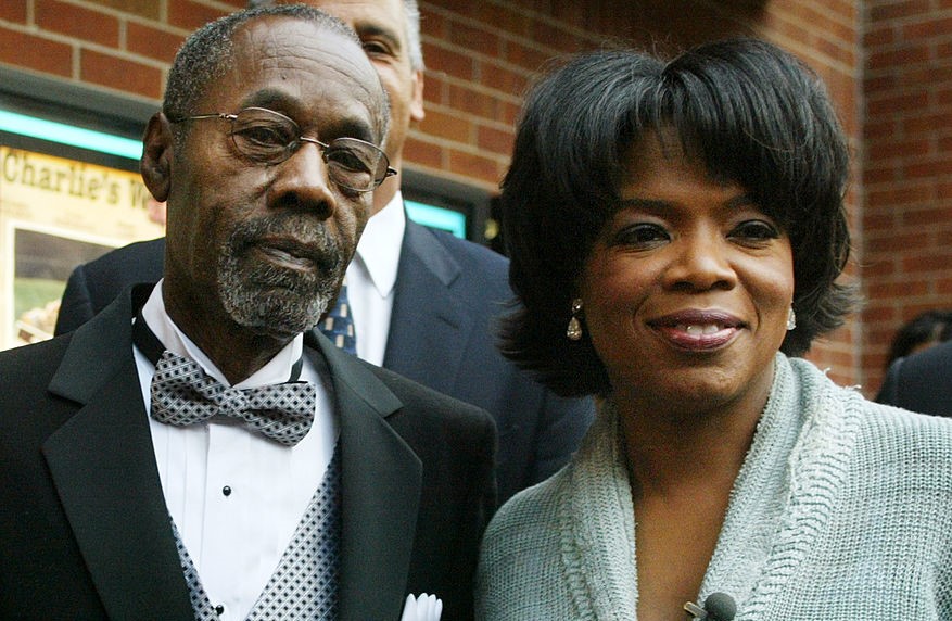 Vernon and Oprah Winfrey