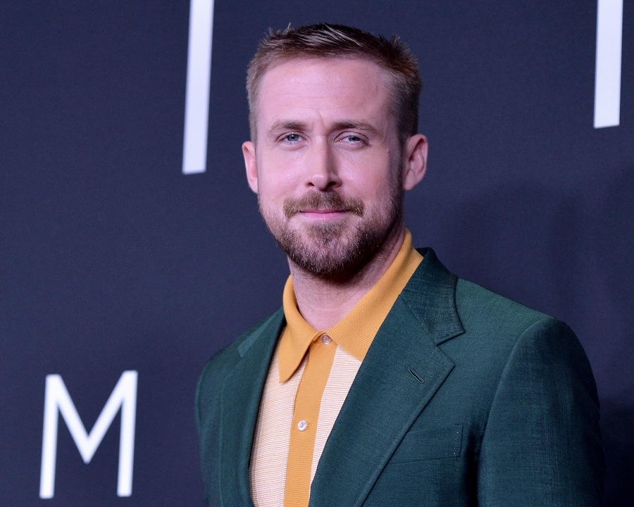  Actor Ryan Gosling attends the "First Man" premiere at the National Air and Space Museum on October 4, 2018 in Washington, DC. (Photo by Shannon Finney/Getty Images)