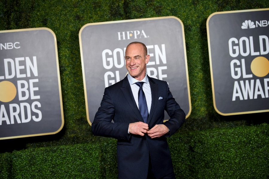 Christopher Meloni attends the 78th Annual Golden Globe® Awards at The Rainbow Room on February 28, 2021 in New York City. (Photo by Dimitrios Kambouris/Getty Images for Hollywood Foreign Press Association)