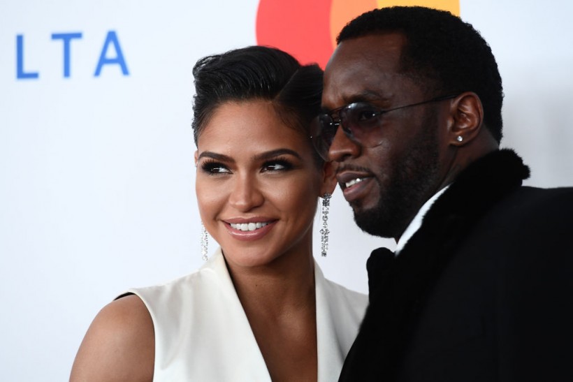 Singer and model Cassie Ventura (L) and Rap mogul P Diddy (aka Sean Combs)