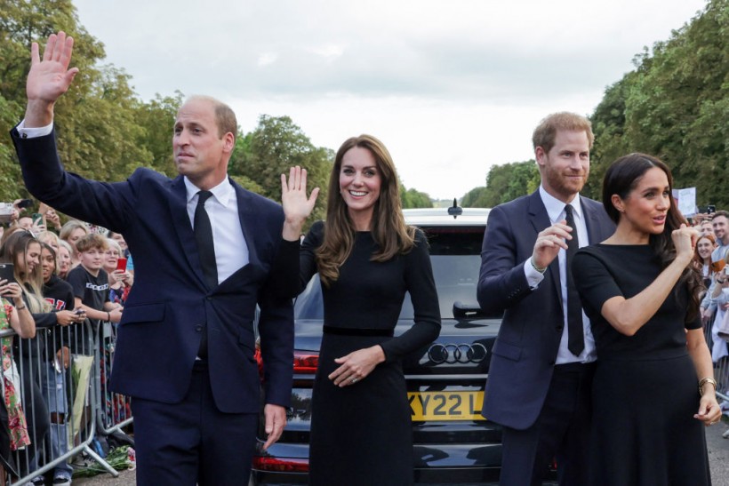 Prince William, Kate Middleton, Prince Harry and Meghan Markle