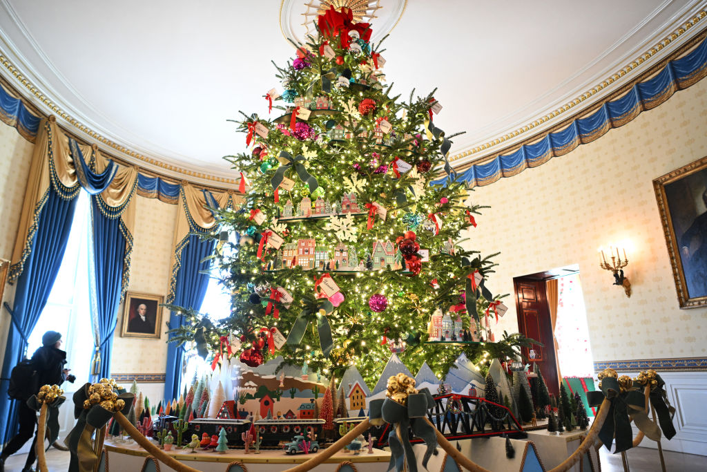The White House Christmas tree