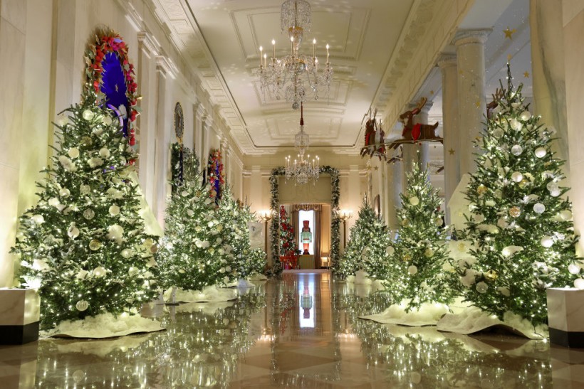 The 2023 holiday decorations at the White House