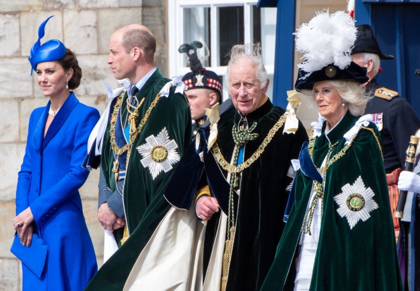Kate Middleton, Catherine Princess of Wales, Prince William, King Charles III and Queen Camilla