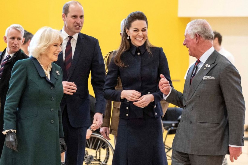 King Charles, Queen Camilla, Prince William and Kate Middleton