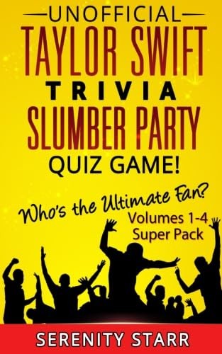 Taylor Swift Trivia Slumber Party Quiz Game