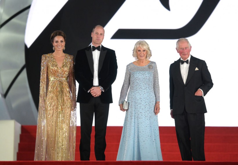 Prince William, Kate Middleton, Queen Camilla and King Charles