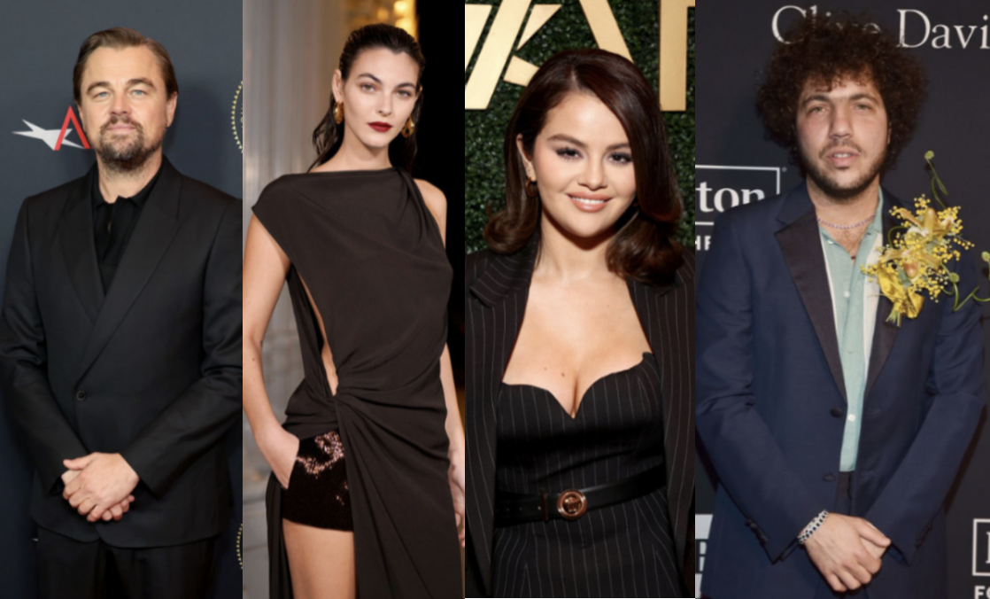 Leonardo DiCaprio, Vittoria Ceretti, Selena Gomez, Benny Blanco