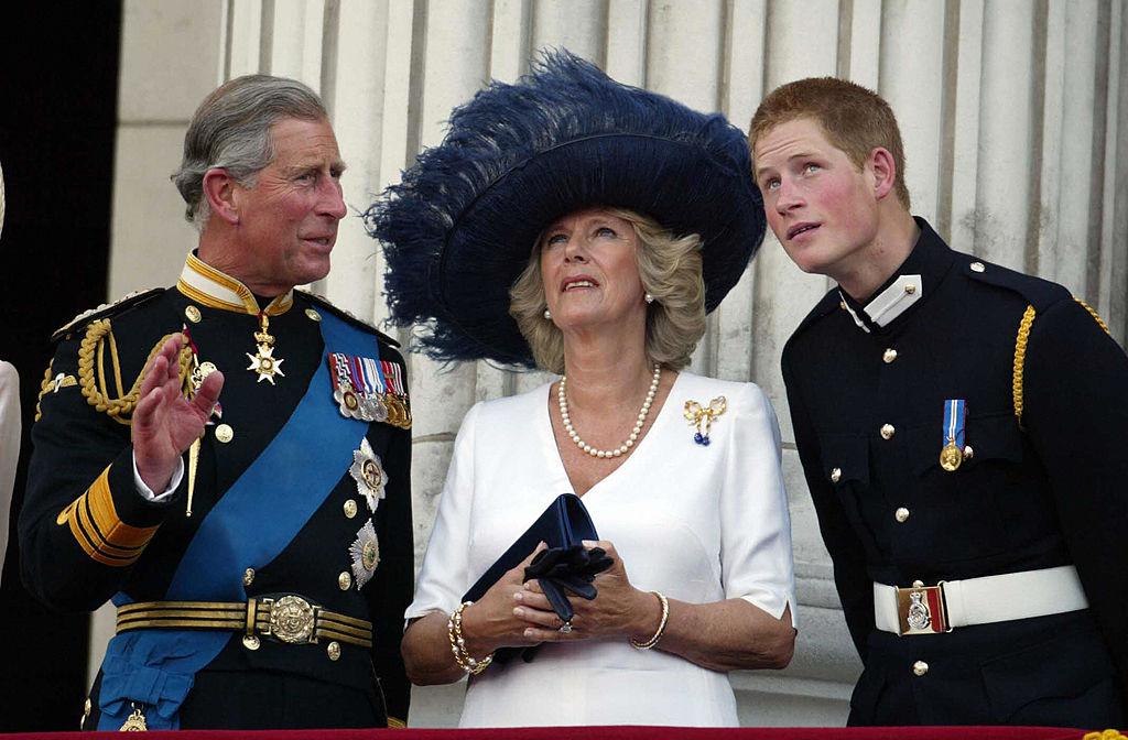 Prince Charles, Camilla and Prince Harry