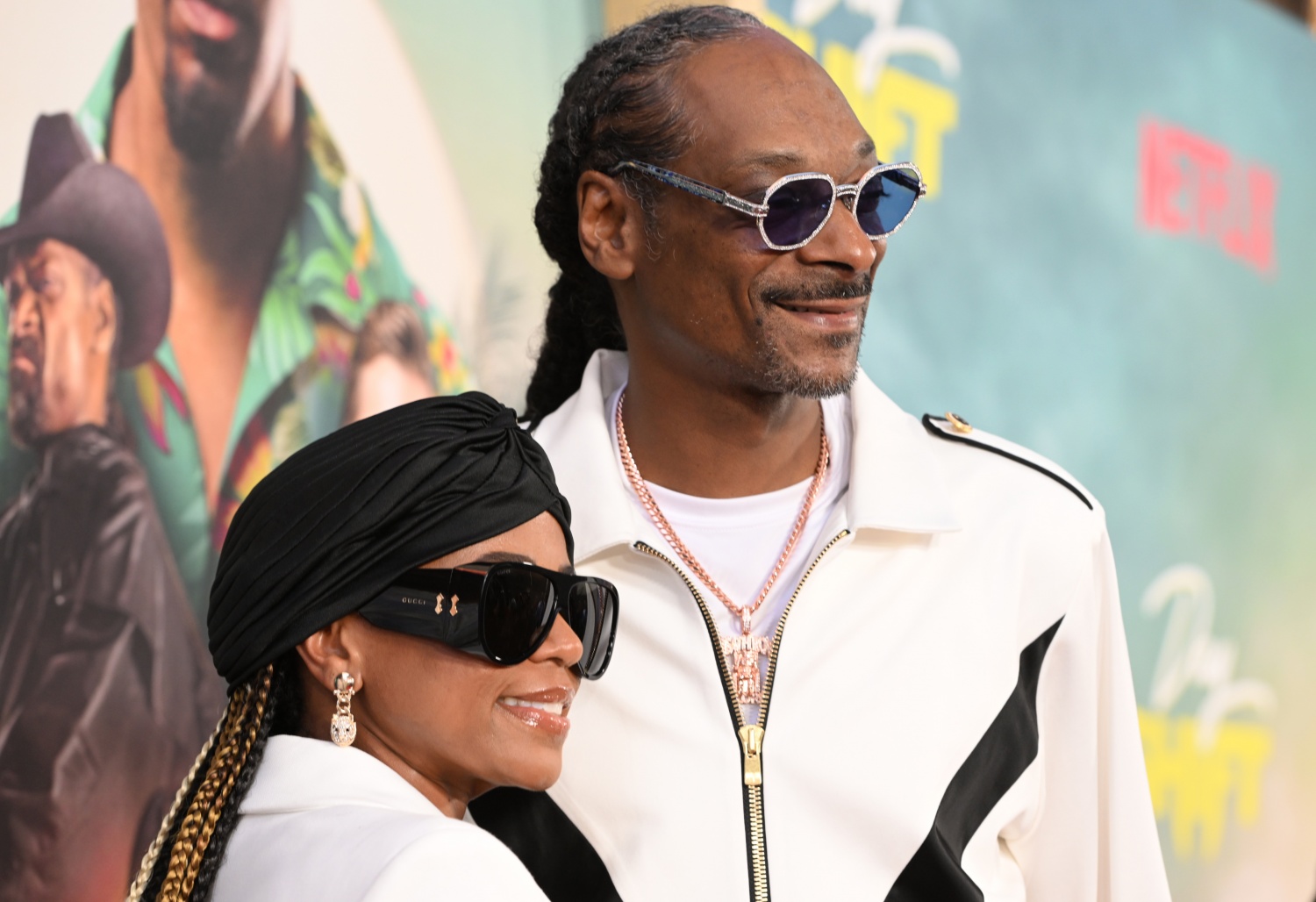 (L-R) Shante Broadus and Snoop Dogg