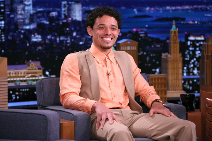 THE TONIGHT SHOW STARRING JIMMY FALLON -- Episode 1474 -- Pictured: Actor Anthony Ramos during an interview on Monday, June 7, 2021 -- (Photo By: Andrew Lipovsky/NBC/NBCU Photo Bank via Getty Images)