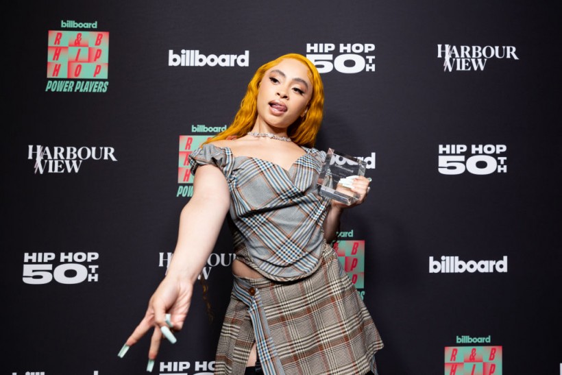 Ice Spice at Billboard R&B Hip-Hop Live held at The Novo on August 8, 2023 in Los Angeles, California. (Photo by Brandon Todd/Billboard via Getty Images)