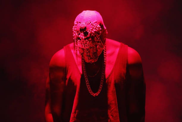 SYDNEY, AUSTRALIA - SEPTEMBER 12: Kanye West performs live for fans at Qantas Credit Union Arena on September 12, 2014 in Sydney, Australia.