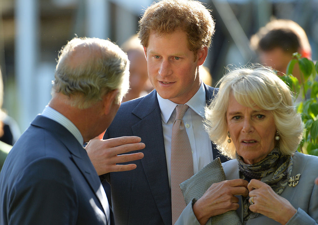 Queen Camilla and Prince Harry