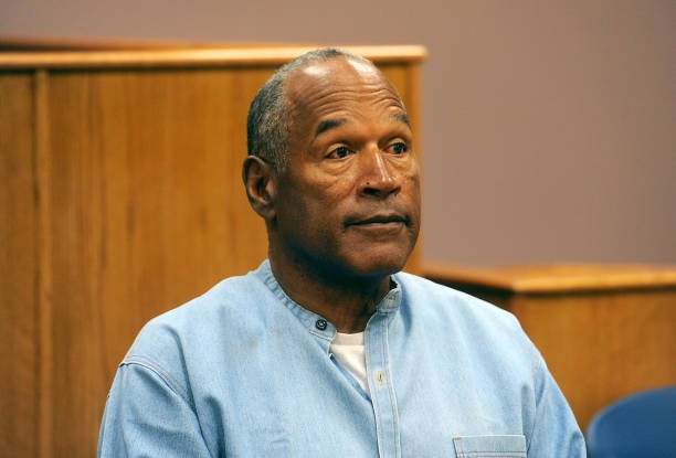 LOVELOCK, NV - JULY 20: O.J. Simpson attends his parole hearing at Lovelock Correctional Center July 20, 2017 in Lovelock, Nevada. Simpson is serving a nine to 33 year prison term for a 2007 armed robbery and kidnapping conviction.