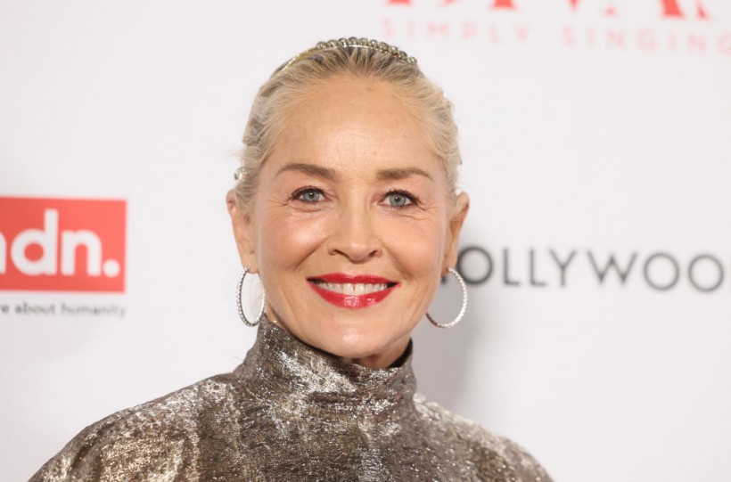 LOS ANGELES, CALIFORNIA - NOVEMBER 19: Sharon Stone attends DIVAS Simply Singing! Raising health awareness in honor of World AIDS Day at Wilshire Ebell Theatre on November 19, 2023 in Los Angeles, California. (Photo by Rodin Eckenroth/Getty Images)