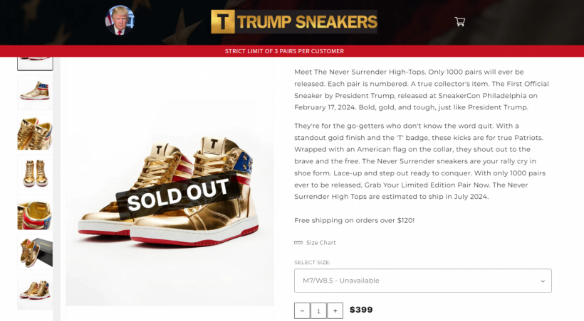 Trump Sneakers