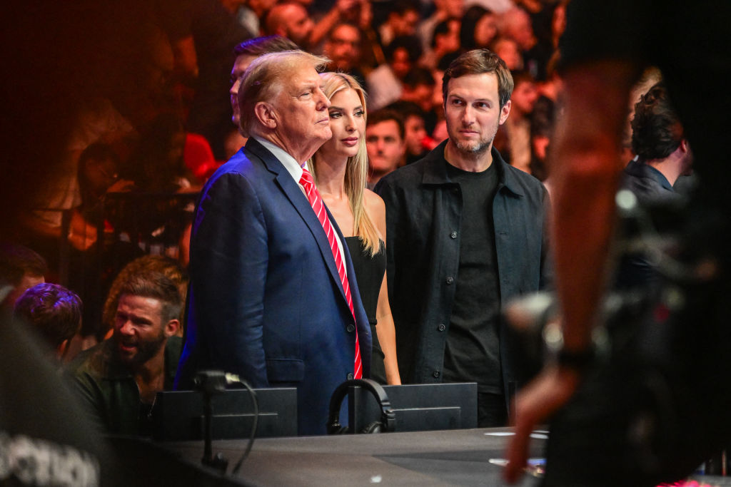 Donald Trump, Ivanka and Jared Kushner