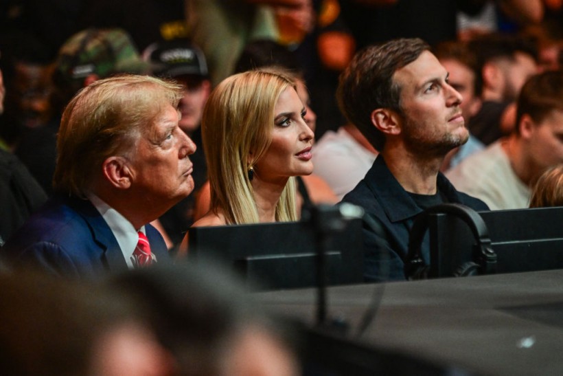 Donald Trump, Ivanka and Jared Kushner