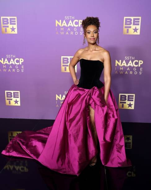LOS ANGELES, CALIFORNIA - MARCH 16: Ryan Michelle Bathe attends the 55th NAACP Image Awards at Shrine Auditorium and Expo Hall on March 16, 2024 in Los Angeles, California.