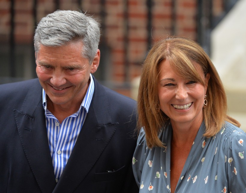 Carole and Michael Middleton, parents of Kate Middleton