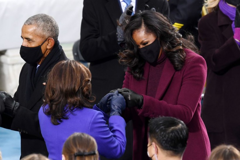 Kamala Harris and Michelle Obama