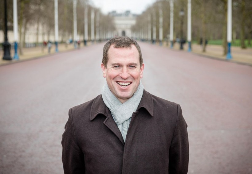 Peter Phillips Poses On The Mall