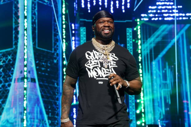 NEW YORK, NEW YORK - MARCH 30: (Exclusive Coverage) 50 Cent performs onstage during Nicki Minaj Presents: Pink Friday 2 World Tour at Madison Square Garden on March 30, 2024 in New York City.